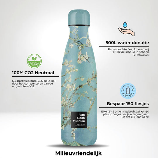 IZY Bottle - Amandel Bloesem - Van Gogh - Lili's Corner