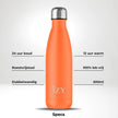 IZY Bottle - Poedercoat Oranje - Lili's Corner