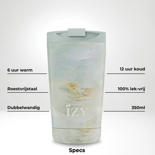 IZY Mug - Marble Green - Lili's Corner