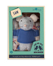 Knuffel Muis - Sam (12cm) - Lili's Corner