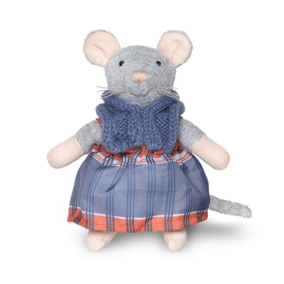 Knuffel Muis - Sam's Moeder (12 cm) - Lili's Corner